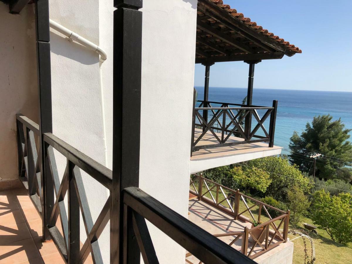Вилла Unique Sea View House Каландра Экстерьер фото